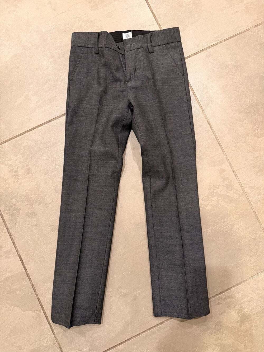 Janie and Jack Special Occasion Dress Pants Gray Size 7